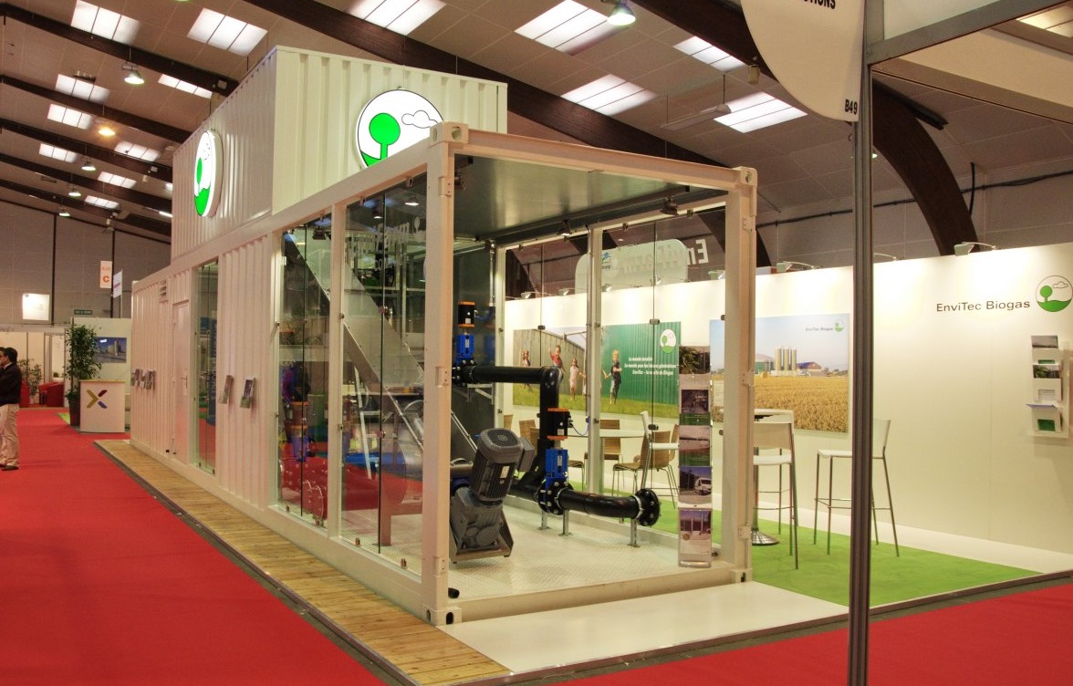 At Energy Now, EnviTec Biogas UK will be promoting its new AD compact unit, which delivers the company’s renowned quality in a compact design.