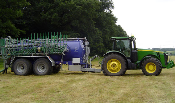 John Deer manure sensing system