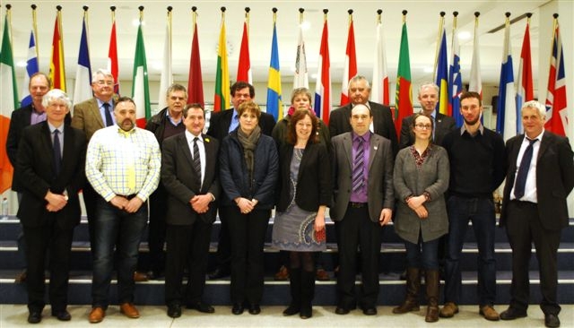 FUW delegation with Jill Evans MEP.