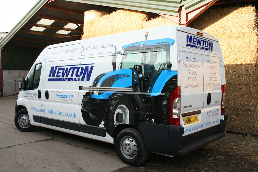 Landini dealer Newton Trailer Centre at Newton Reigny will maintain the tractor.