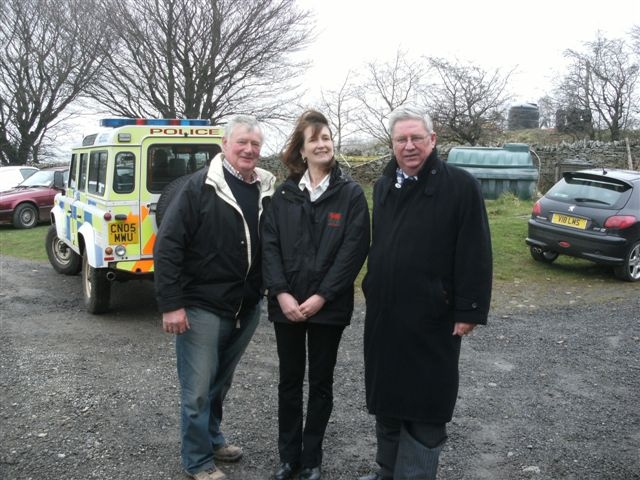 OWL 2: From left, Chris Lewis, Helen Thomas and Ian Johnson. 