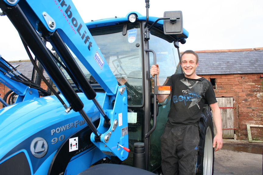 Will Hornsby likes the simplicity of the Landini Powerfarm, which has a reputation for being ‘bulletproof’ in the hands of a stock farmer.