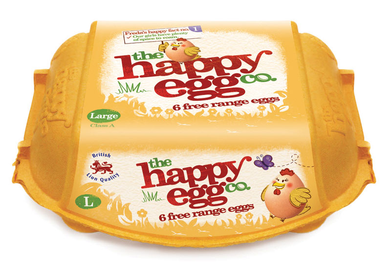 Happy egg have brand makeover Farming UK News