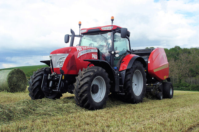 The new McCormick X7 Pro Drive tractors will have their first outing at a public working event on the Vicon demonstration plot at the Grassland & Muck Event.
