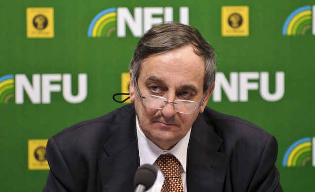 The President of the National Farmers’ Union Meurig Raymond