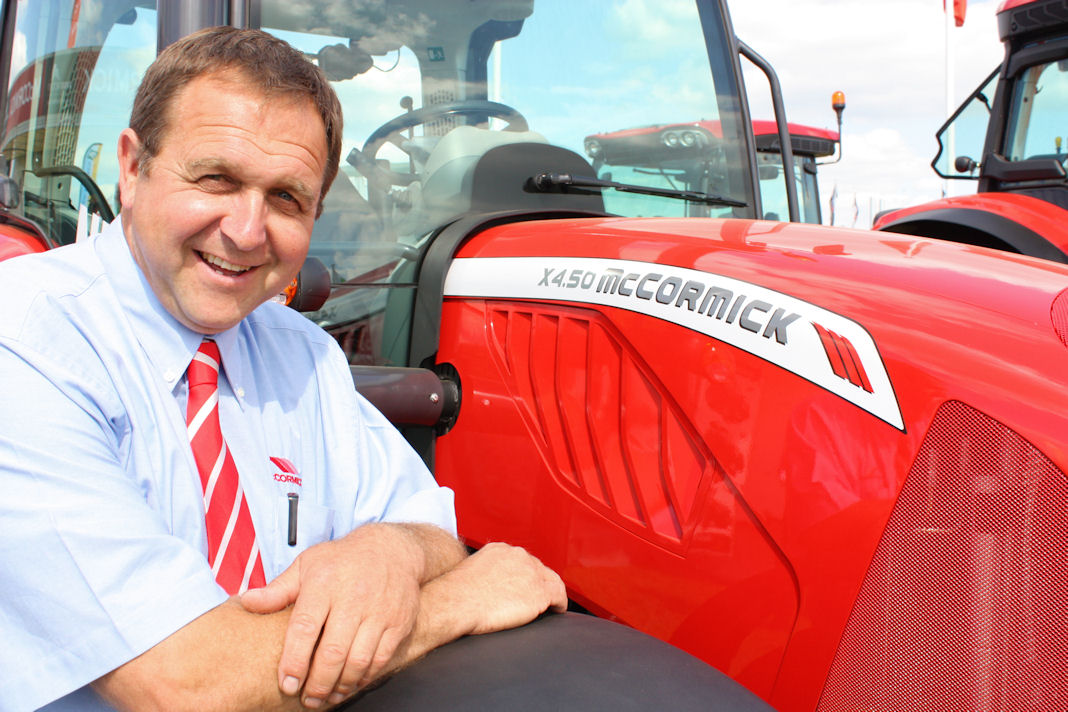 Andrew Downing is delighted to be representing the McCormick marque, supplying and servicing the tractors from his premises at Gorefield near Wisbech, Cambs.