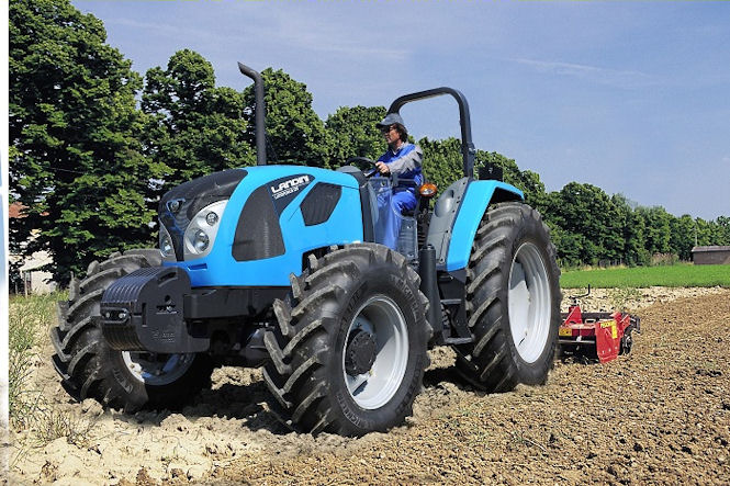 The Landini Landforce is a new open platform model available in certain export markets.
