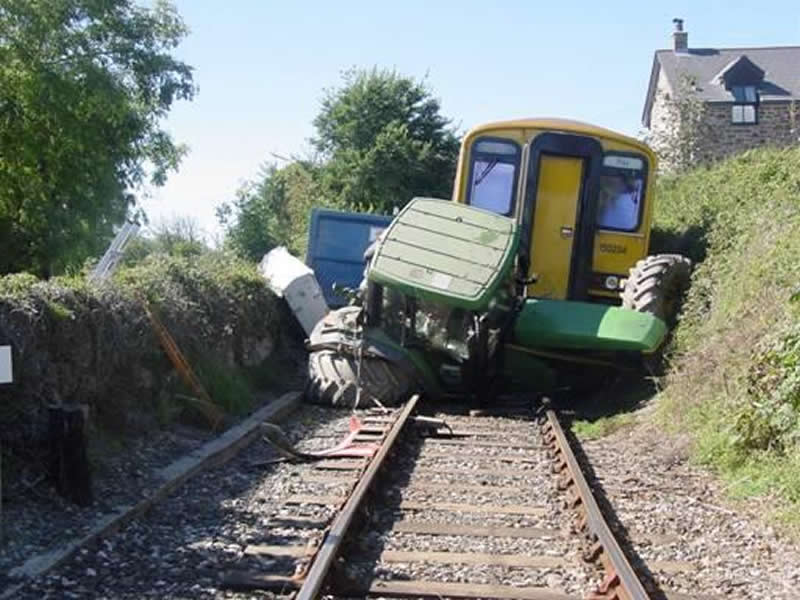 Network Rail has recorded dozens of incidents of level crossing misuse on farm crossings
