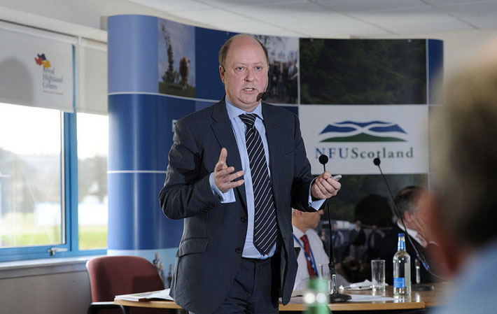 NFU Scotland President Nigel Miller