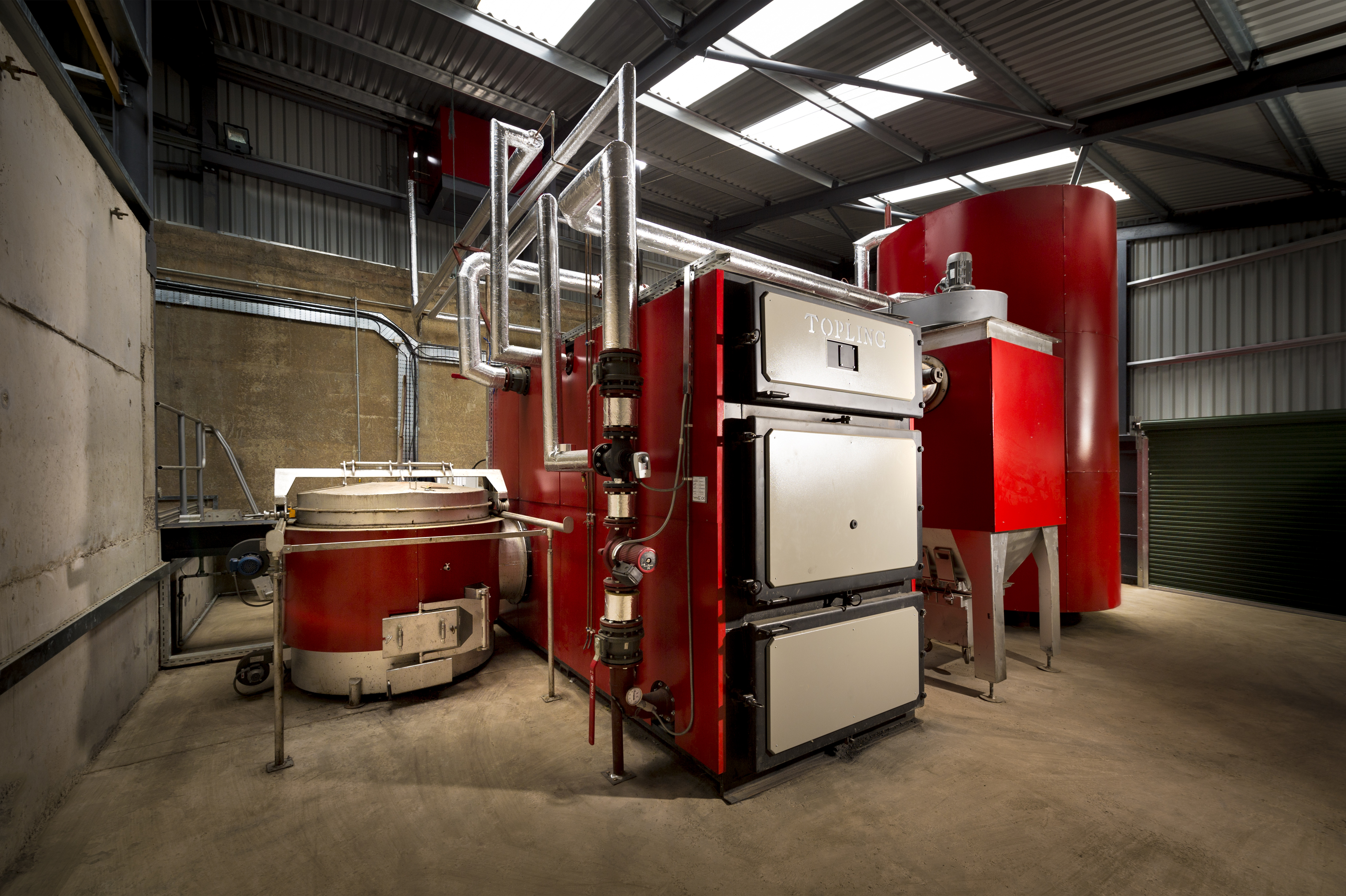 Topling SASP boiler of the type installed at Aberdeen Grain