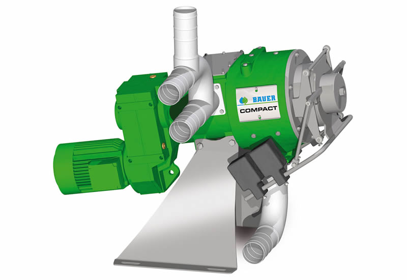 The new Compact separator from Bauer is designed for dairy herds of around 100 cows to make better use of the liquid and organic constituents of slurry.