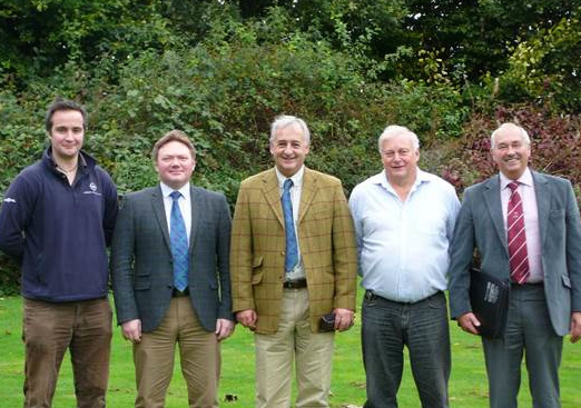 Members for the National Beef Assocation Animal Health Committee (left to right)