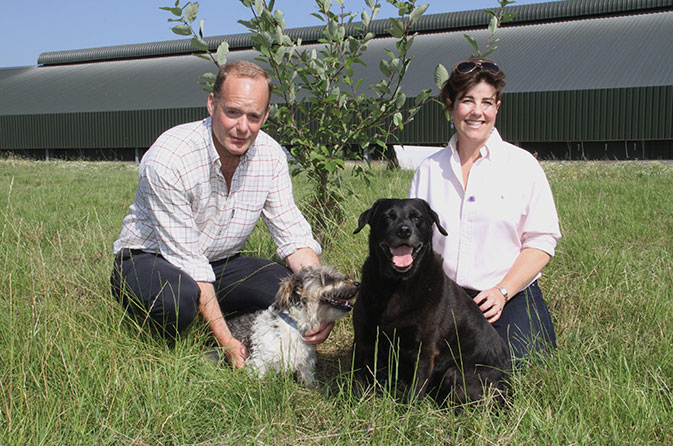 Myles and Diana Thomas have been producing eggs on their farm in Shrewsbury Shropshire since 2006