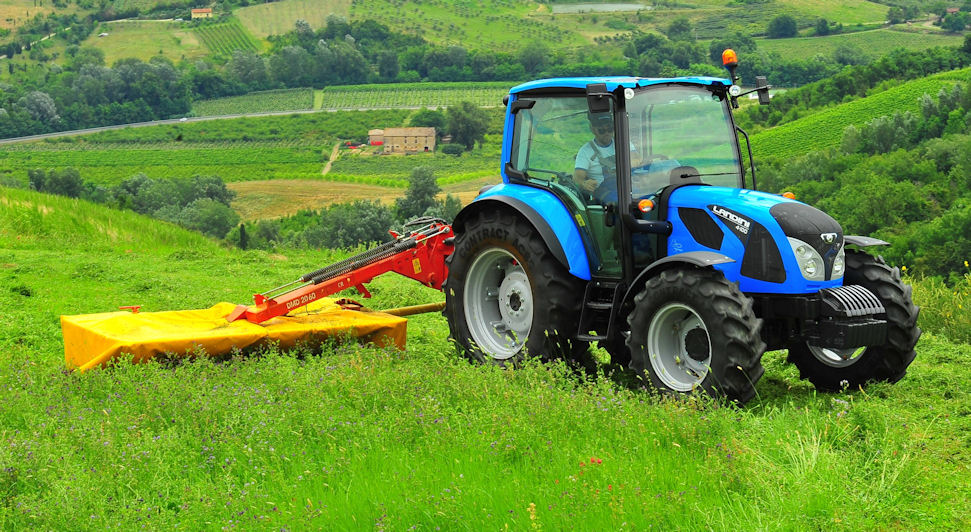 On show: smaller models with lower power outputs from 61-75hp will extend the new Landini 4 Series in 2015.