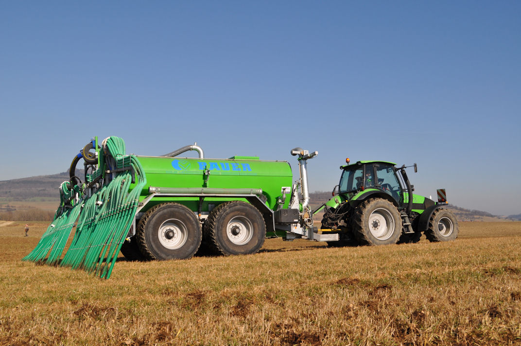 Bauer slurry and digestate spreaders with a low-profile, corrosion-free polyester tank will be at LAMMA.