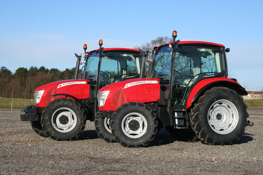The tractors have a choice of synchro and power shuttle.