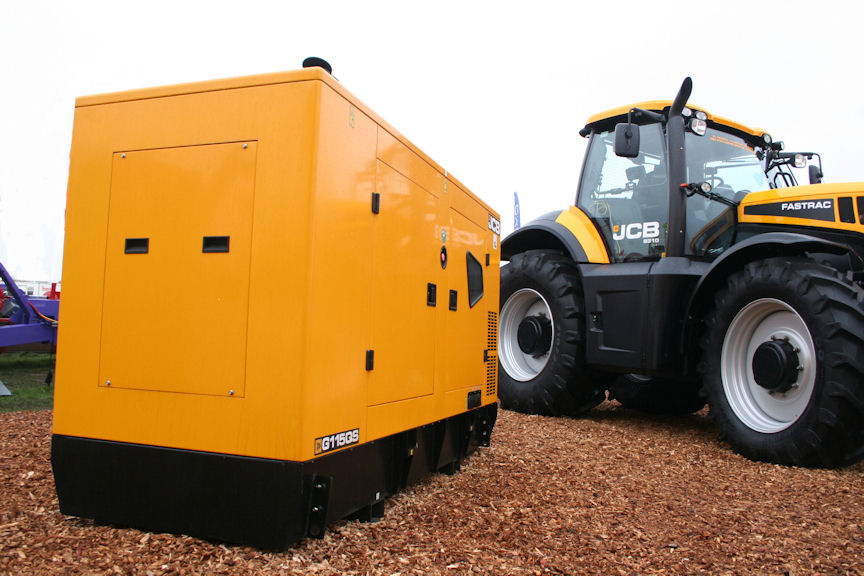 JCB engines in the new 'QS' generators will be familiar to agricultural equipment dealers.