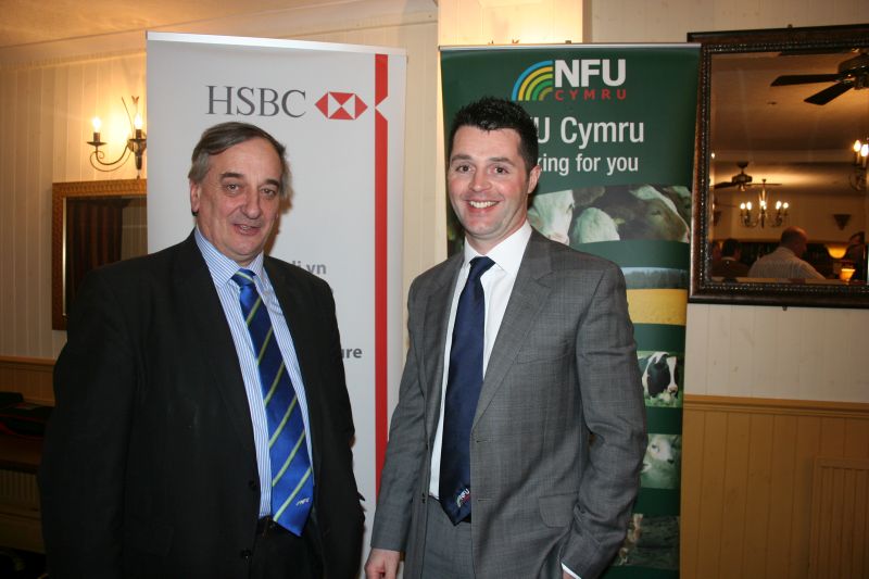 Meurig Raymond with Rhys Jones Carmarthenshire