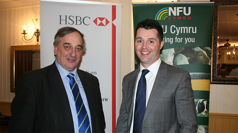Meurig Raymond with Rhys Jones