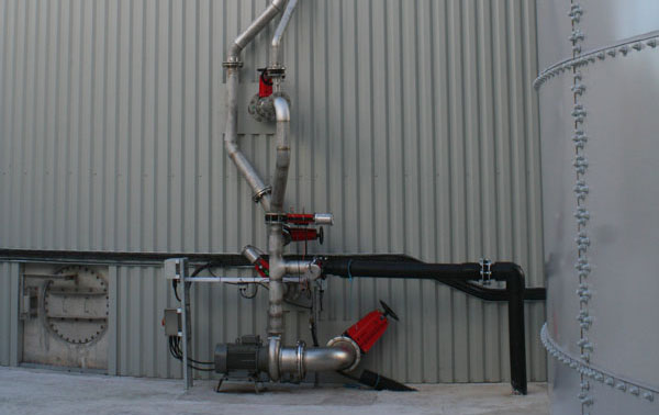 Landia GasMix at Cory's first AD Plant