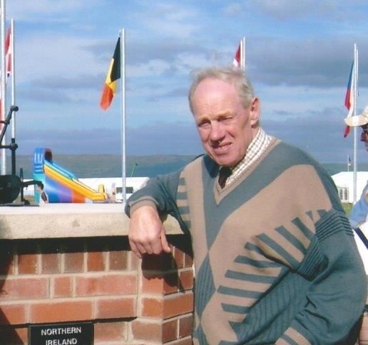 Coleraine ploughman Hugh Barr at one of the ploughing championships