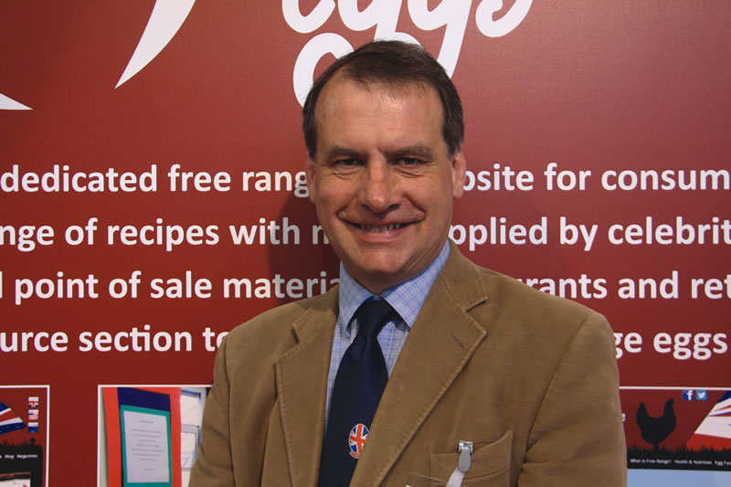 Robert Gooch, director of policy with the British Free Range Egg producers’ Association (BFREPA) attended the conference on behalf of the free range egg industry