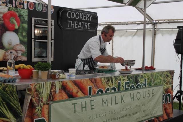 Dane Allchorne from The Milk House preparing a local breakfast