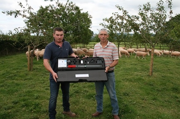 Tom Clarke, left, accepts his new kit from Bryan Griffiths NSA South West Region Chairman
