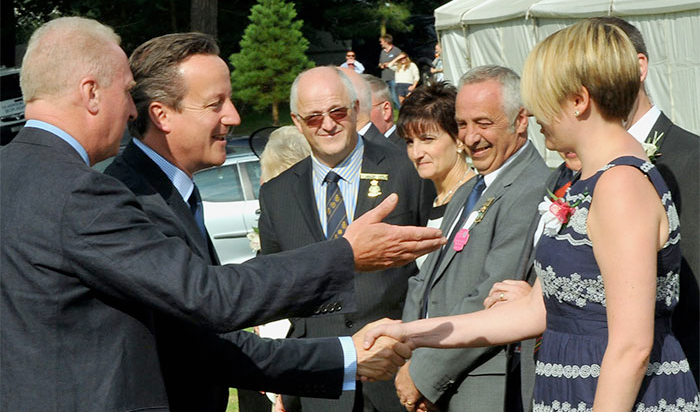 The Prime Minister said: "I am very pleased to be at the Royal Welsh Show today to see the best in livestock, food and drink Wales has to offer."