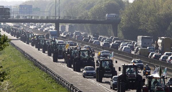 Farmers have emptied manure in cities, blocked access roads and motorways and burdened tourists from reaching Mont St-Michel in northern France, one of the country’s most frequented sites