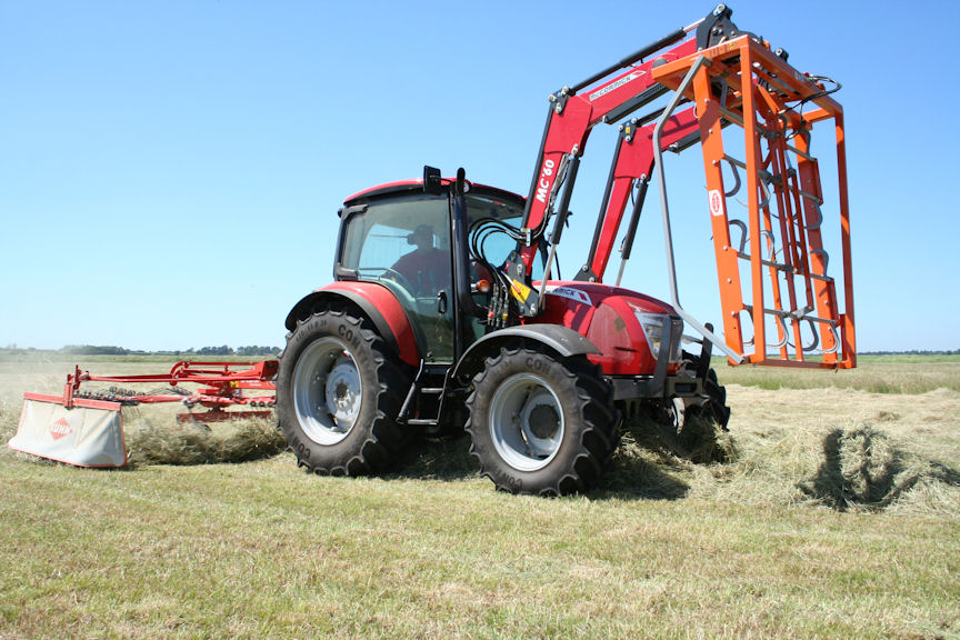 Adam Goodall’s McCormick X4.70 is destined for a busy time on hay-making and land management duties.