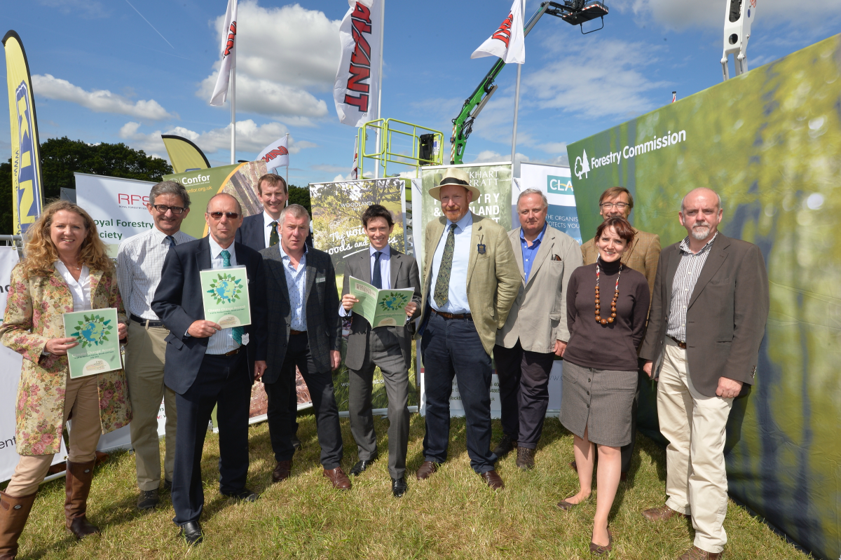 Launch of the Woodland Climate Change Accord at the 2015 CLA Game Fair