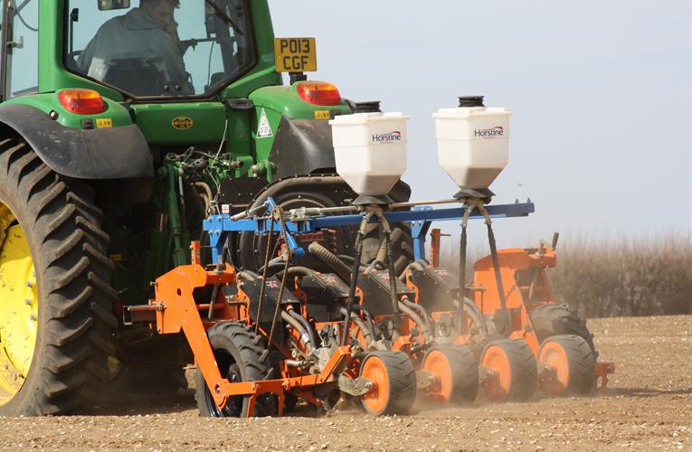 NEMguard product application during crop drilling