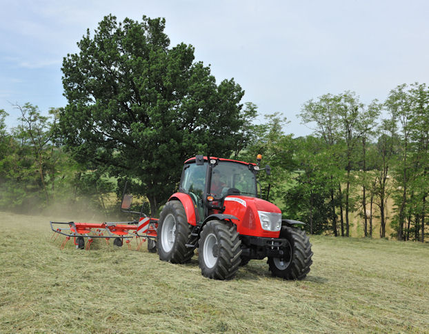 McCormick X5 Series spans 85-113hp and features a new cab, increased oil flow and a larger fuel tank.