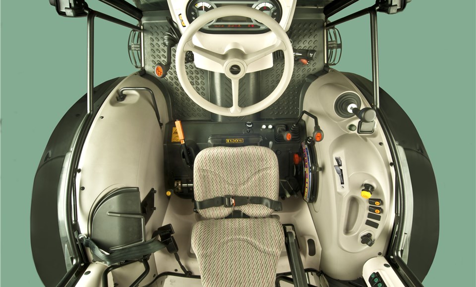 Cab interior has been refreshed with new materials and instrument cluster.