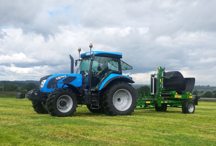 Landini 6-140C with 130/140hp is the most powerful of three 6C Series tractors. 