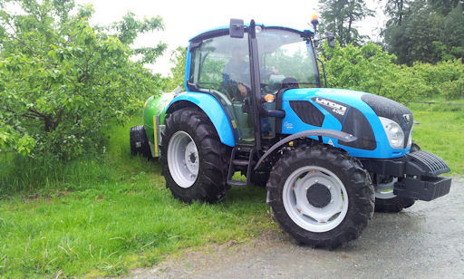 Landini 4 Series is another contender for soft fruit and orchard work.