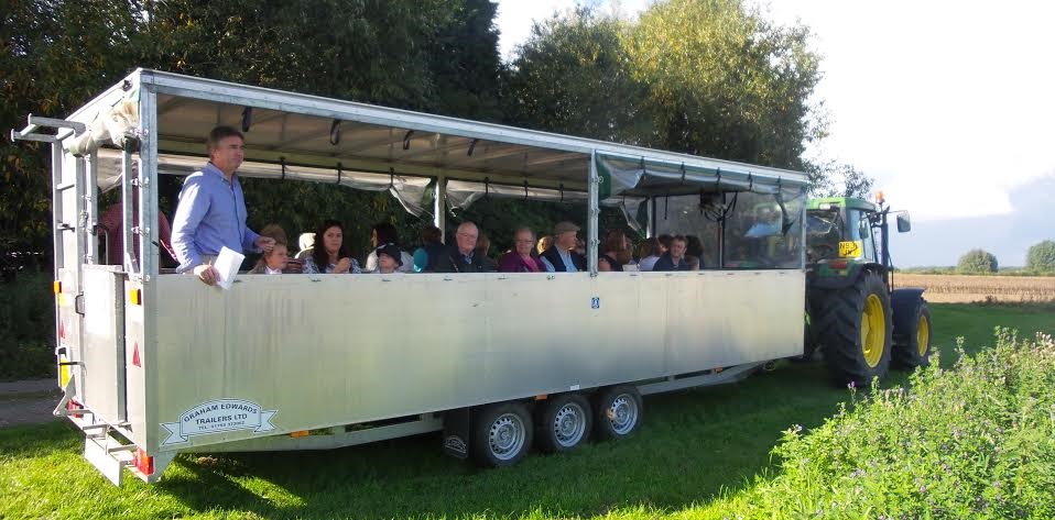 Visitors to the Cawood site enjoyed trailer rides around the farm, got expert advice about garden pests and diseases, witnessed the spectacular tomatoes being grown under LED lights and were delighted with the cookery demonstration and tastings
