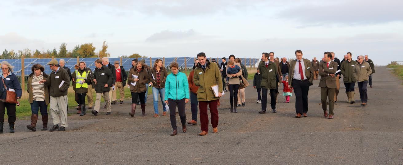 Visitors – which included local residents and members of the Midlands Country Land and Business Association (CLA) – were able to speak to the owners of the sites and learn how the projects have been integrated into the surrounding area