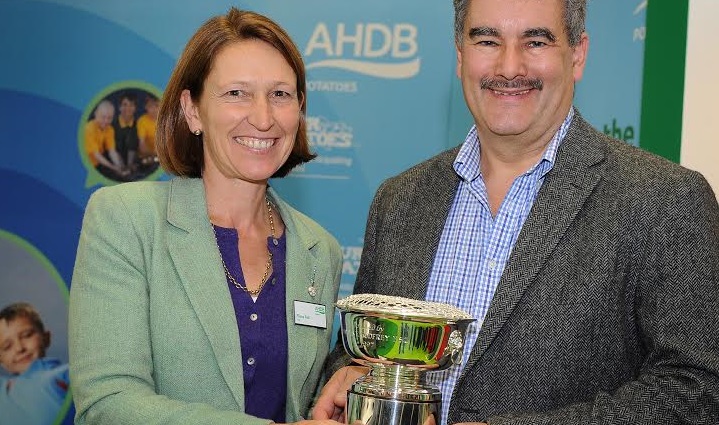 Nick Vermont is the 2015 British Potato Industry Award winner