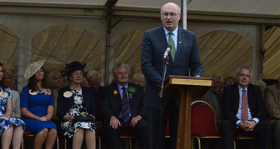 Commissioner President Paul Hogan