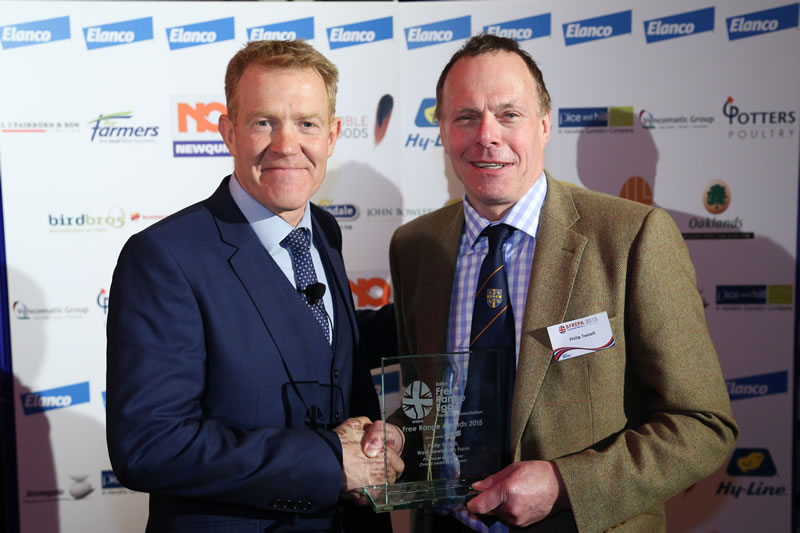 Adam Henson presents the award for Producer of the Year over 5 years production