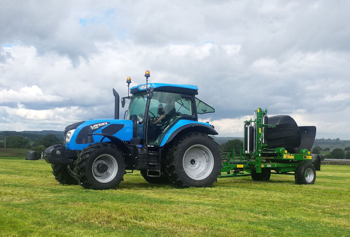 Landini 6-140C is the most powerful of three models at up to 140hp.