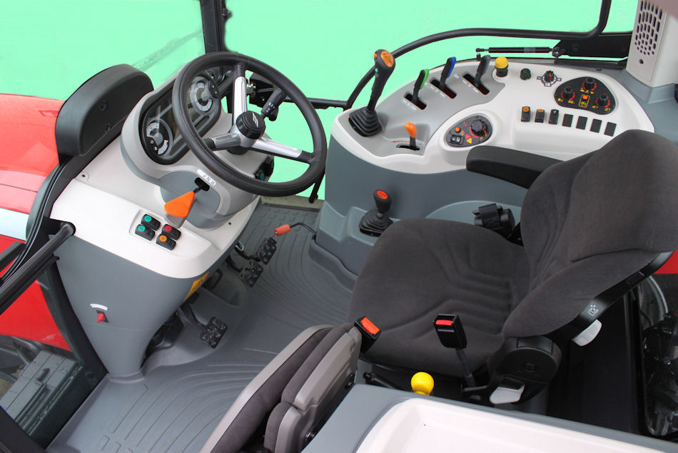 Spacious cab an attractive feature of new McCormick X4C tractors