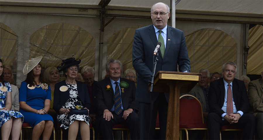 Commissioner President Paul Hogan