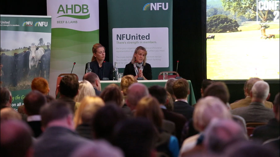 Minette Batters, deputy president of the NFU, and Laura Ryan, sector strategy director with AHDB Beef and Lamb, said that the industry needed to exploit the high quality of British farmed meat to secure more sales both at home and abroad.
