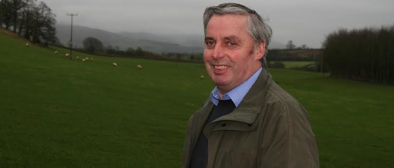 Upland sheep farmer David Raine