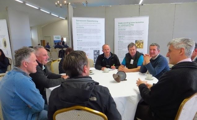 Welsh Potato Day Wireworm discussion and workshop with Dr Bill Parker