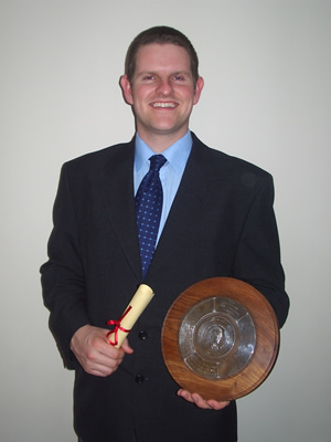 Gittins, a BEng degree student