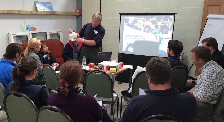 Dry cow therapy training classroom